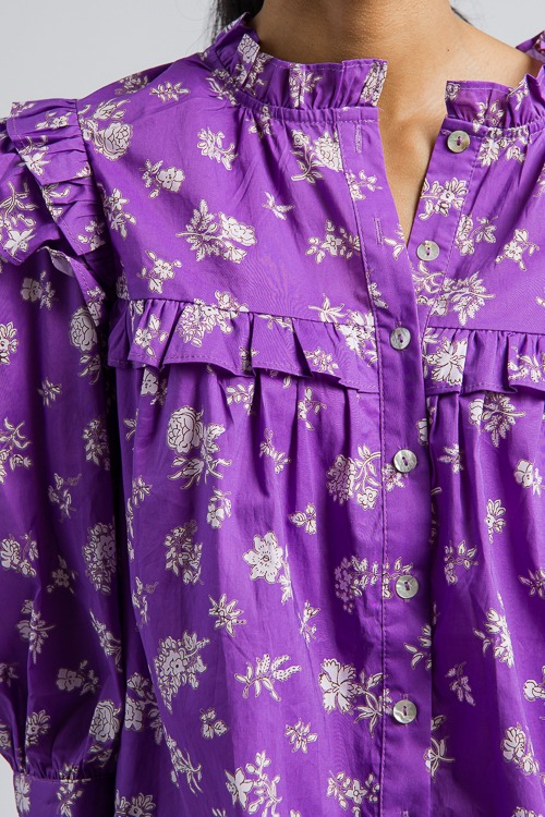 Estelle Floral Shirt, Purple - 4K7A8413- (1)h.jpg